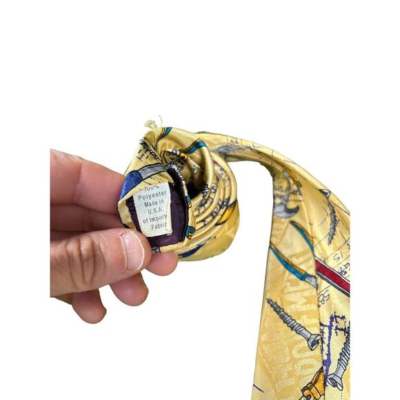 Home Improvement Tool Time Tie Black Tim Allen Tooling Around Tools Touchstone - Picture 7 of 7